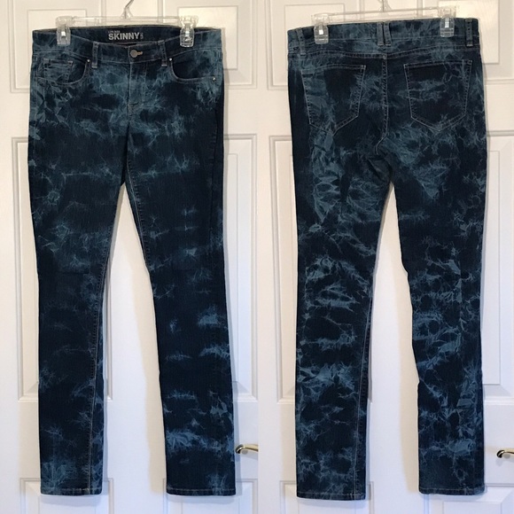 New York & Company Denim - Tie dye New York & Company boho skinny jeans